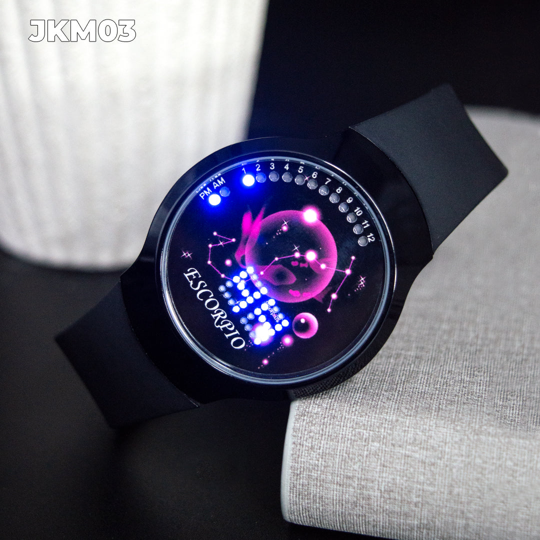 JKM03 RELOJ JAKCOM ZODIACAL LED UNISEX