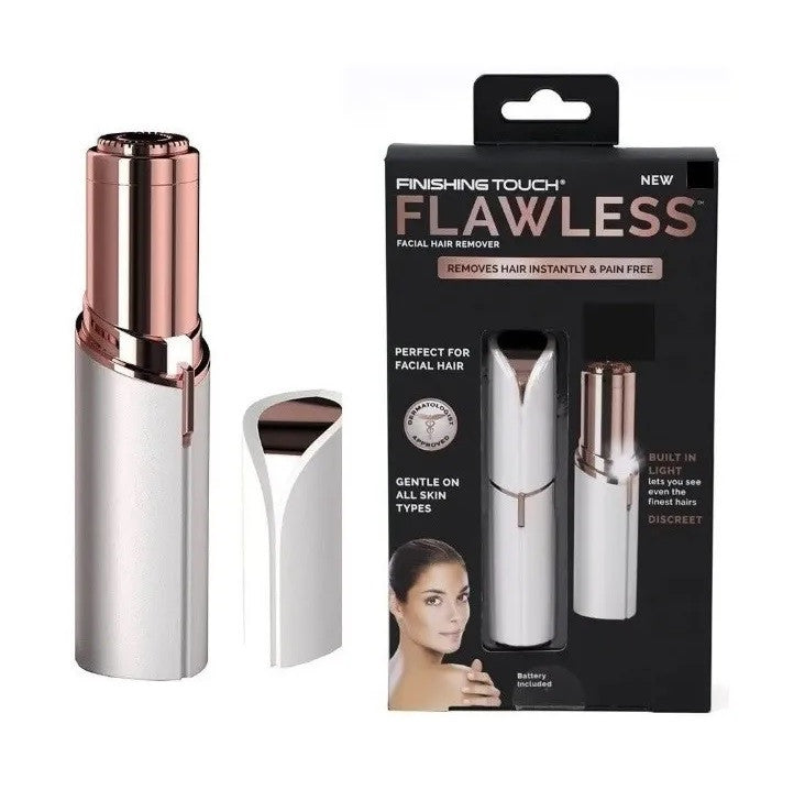 Combo Depilador de Cristal + Flawes Facial - ¡Disfruta de Piel Lisa y Radiante!