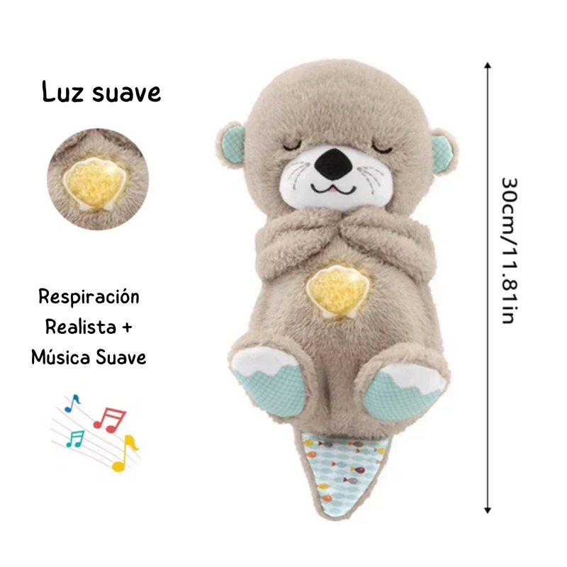 Peluche relajante que respira - Nutria