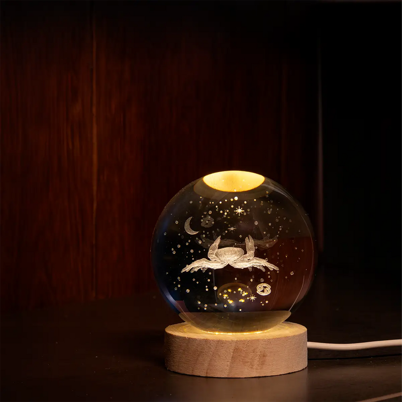 Esfera de cristal SIGNO ZODIACAL