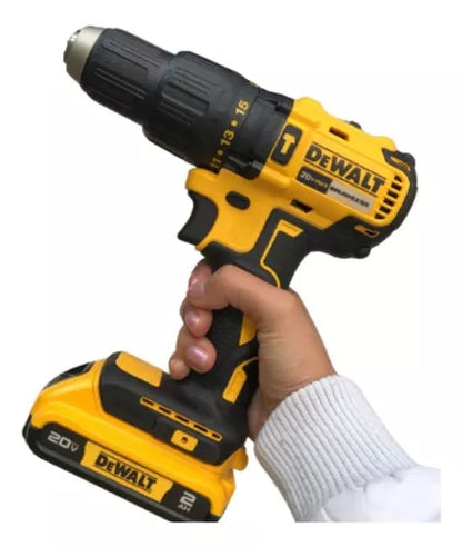 Taladro  DEWALT 36V + Estuche Resistente y Dos baterias