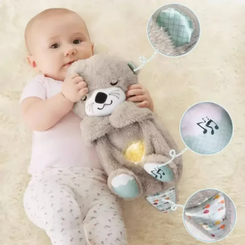 Peluche relajante que respira - Nutria