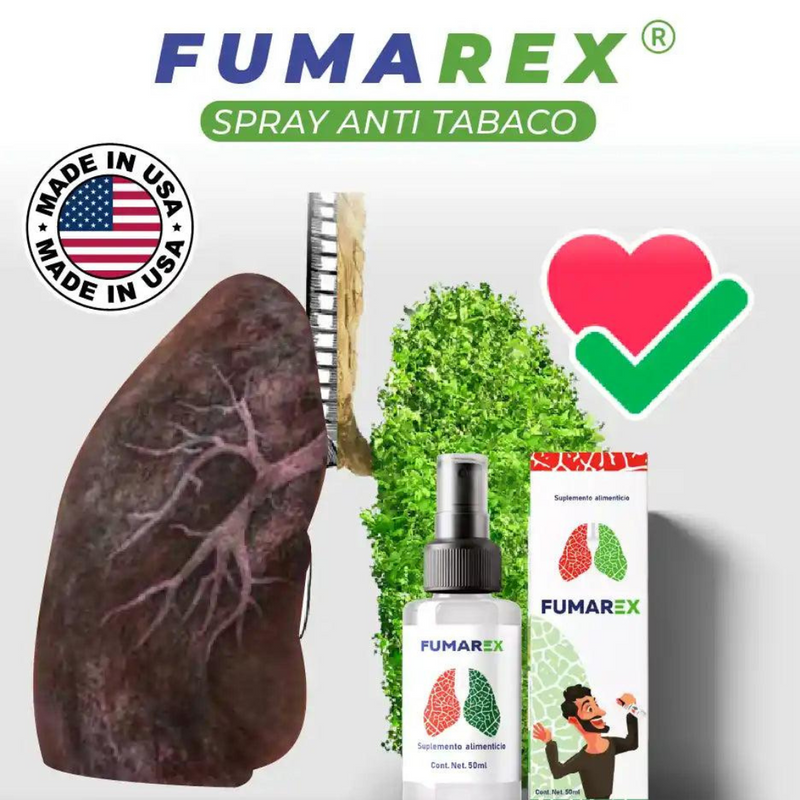 Fumarex® |  Spray Natural Para Dejar De Fumar 🚭