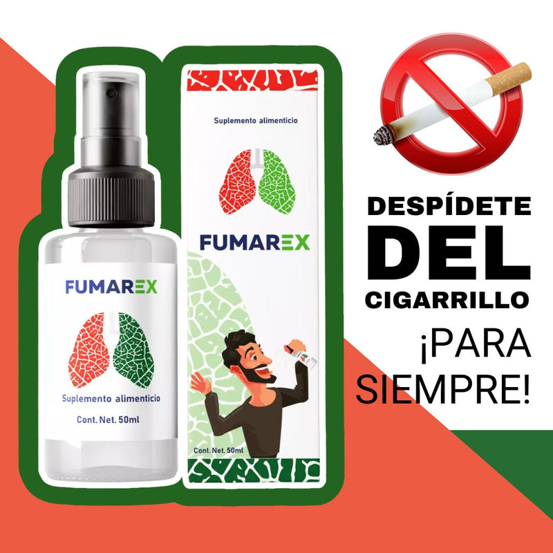 Fumarex® |  Spray Natural Para Dejar De Fumar 🚭