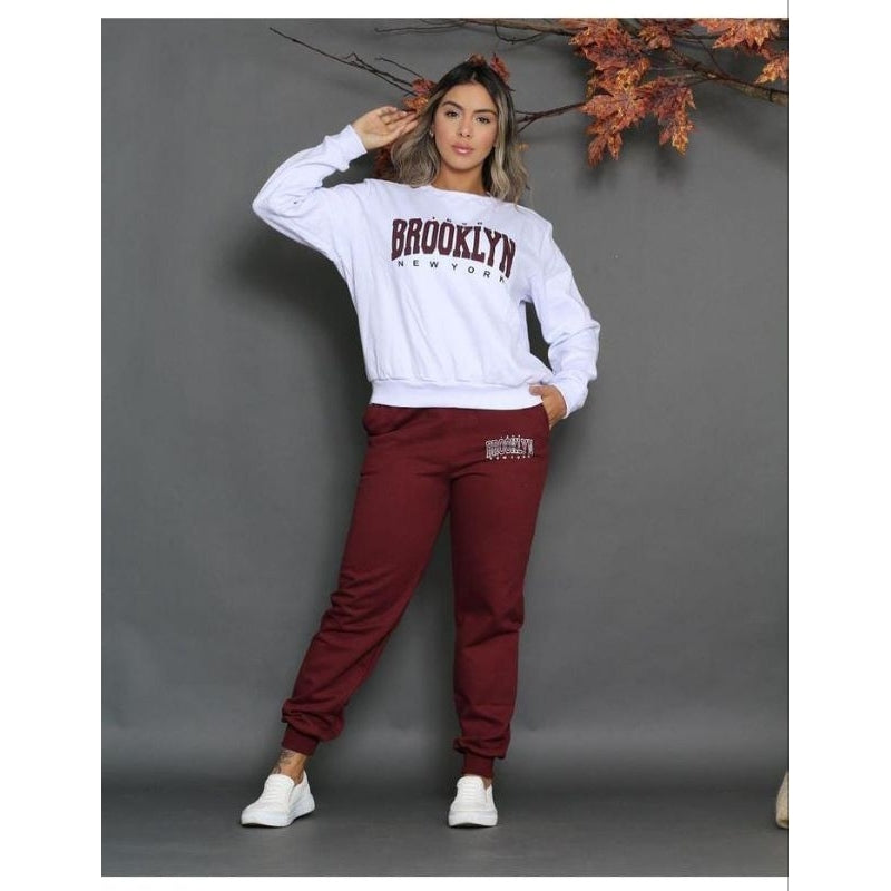 Conjunto de Sudadera Femenino BROOKLYN