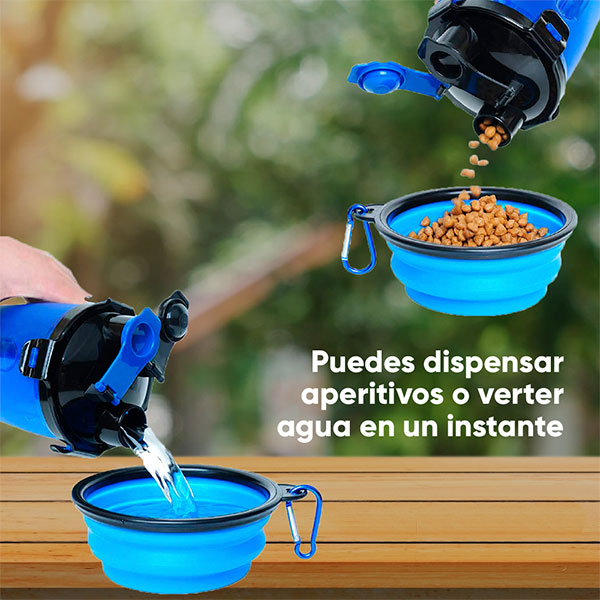 Pet Bottle™ - Botella Viajera para Mascotas